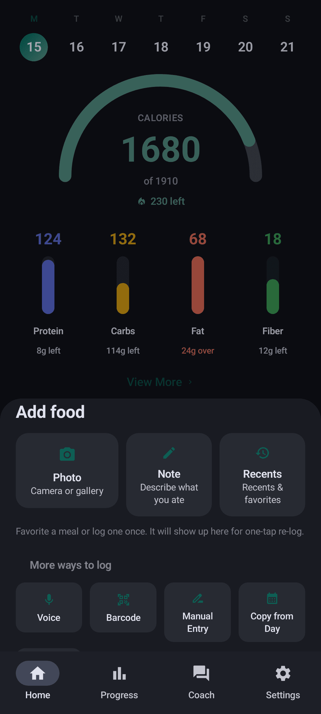 Chompass - Calorie Tracker screenshot 2