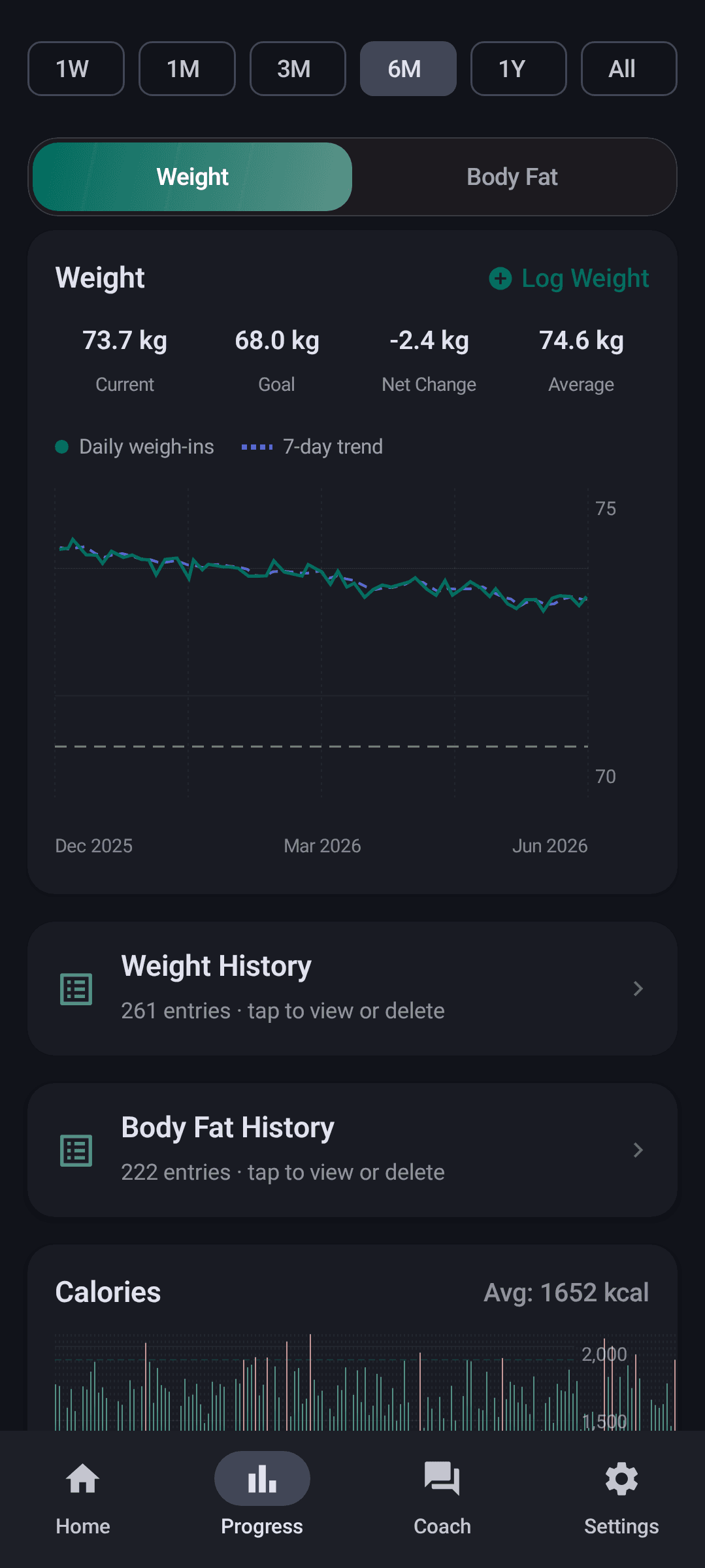 Chompass - Calorie Tracker screenshot 3