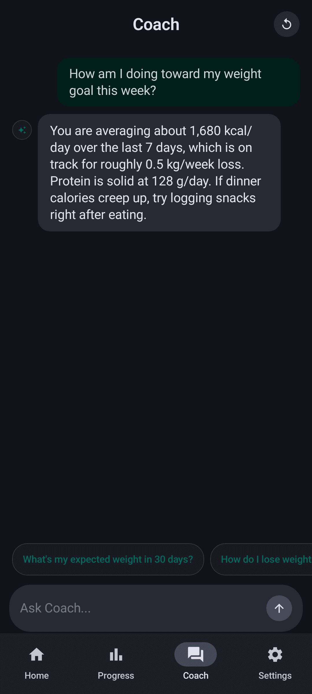 Chompass - Calorie Tracker screenshot 4