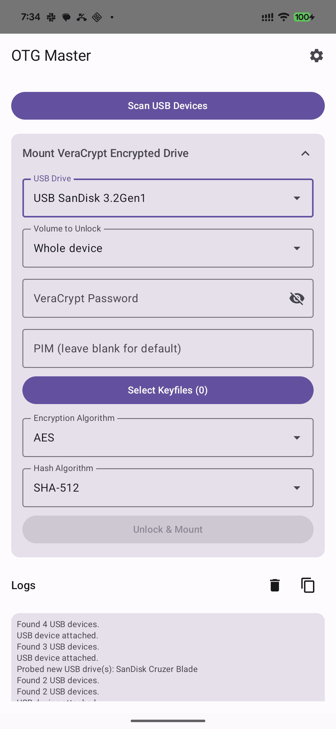 OTG Master screenshot 1