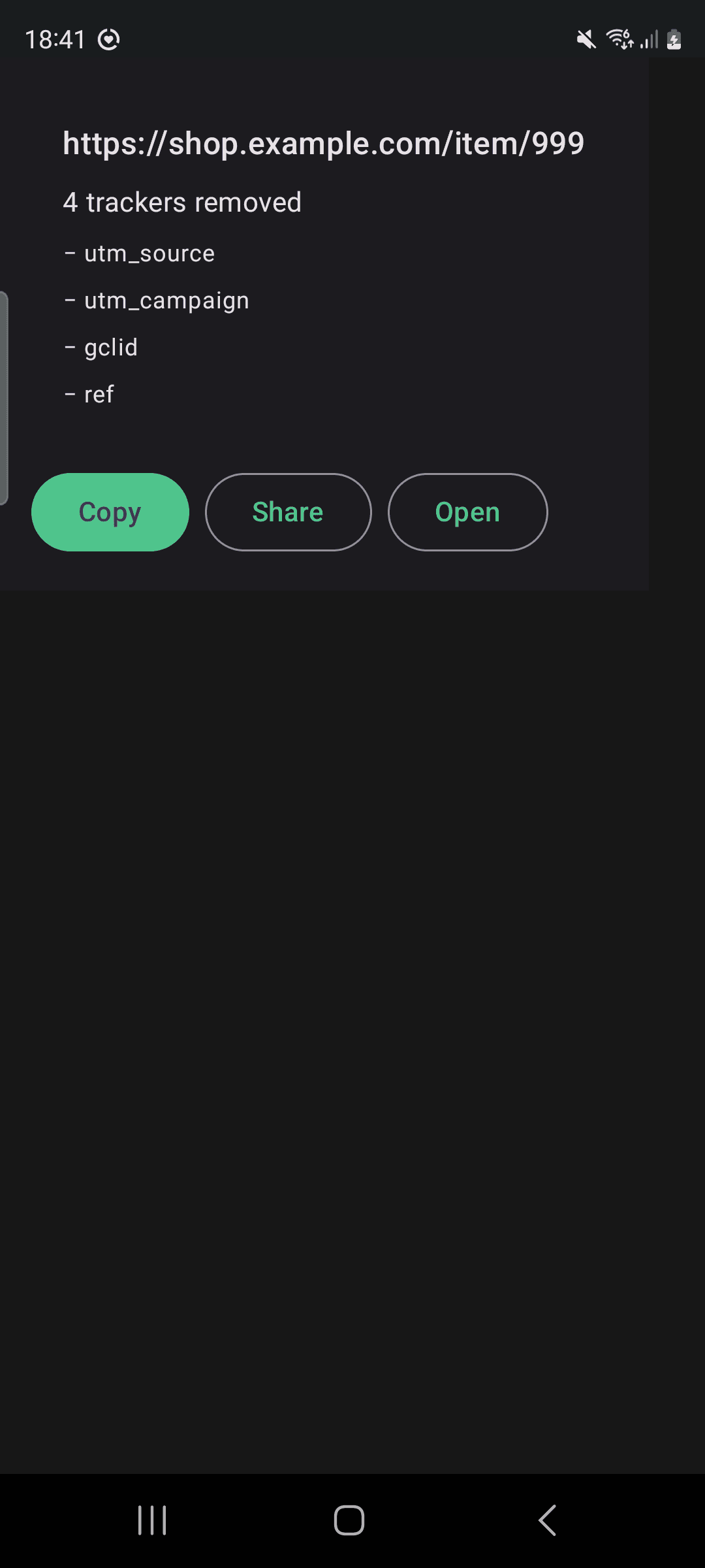 Link Clear screenshot 2
