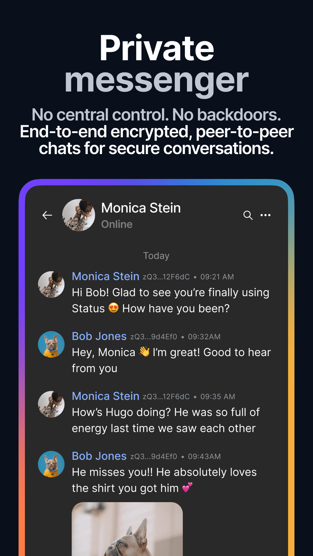 Status - Chat, Wallet, Browser screenshot 3
