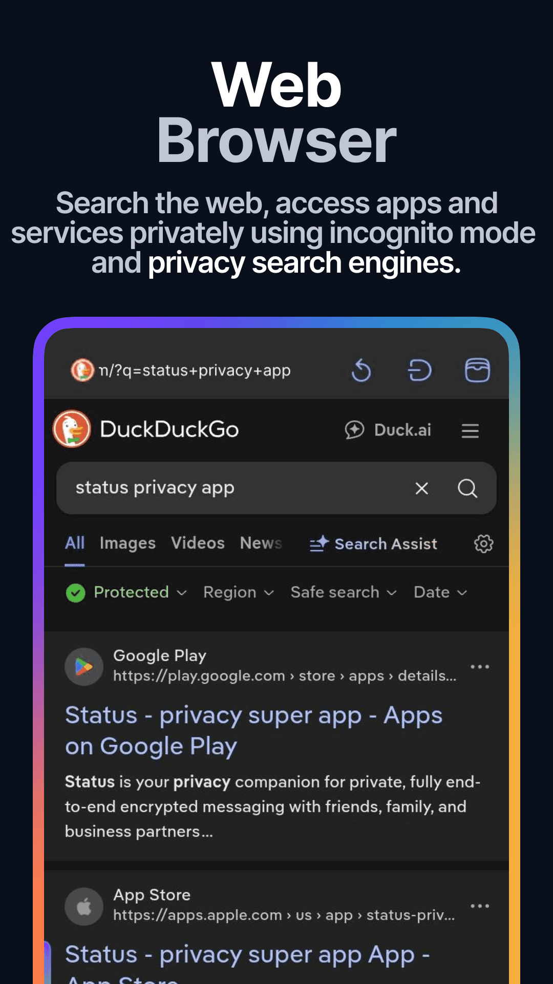 Status - Chat, Wallet, Browser screenshot 5
