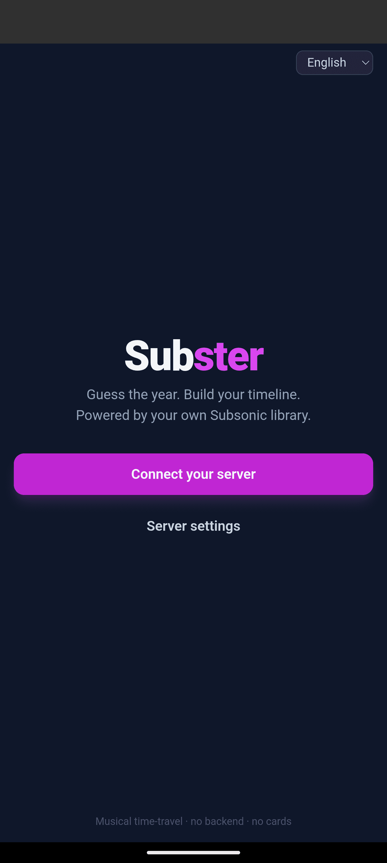 Subster screenshot 1