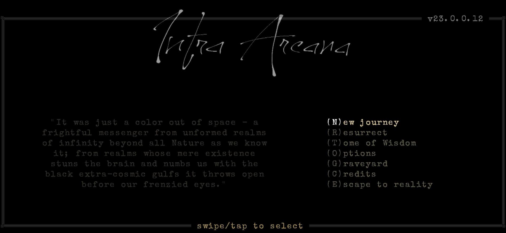 Infra Arcana screenshot 1