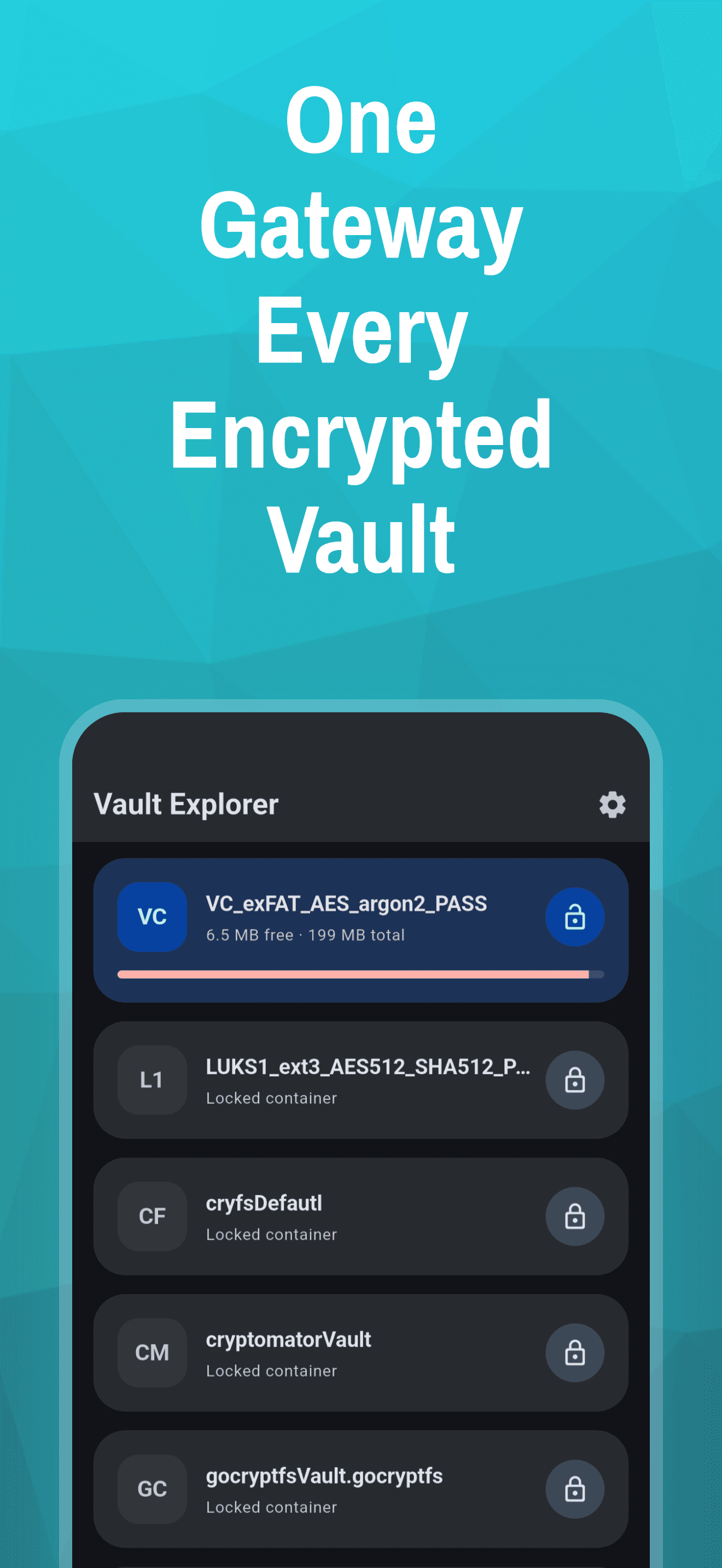 Vault Explorer screenshot 1