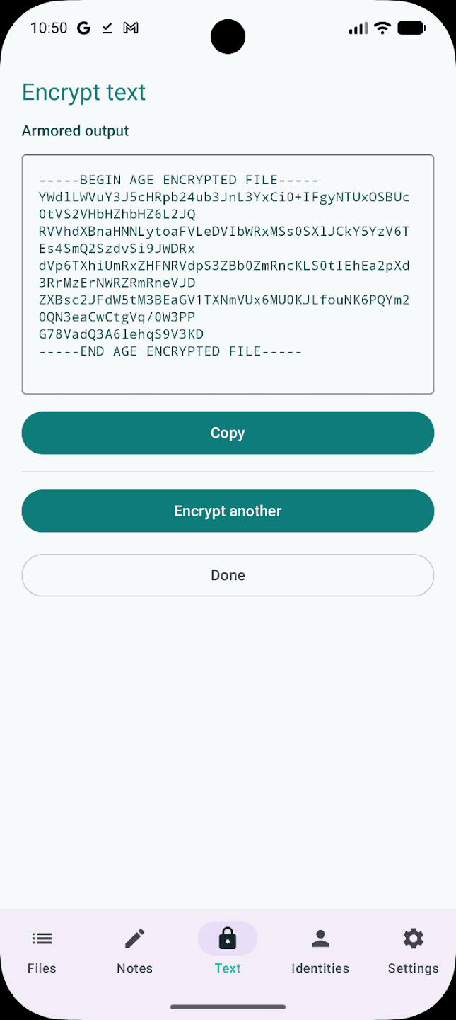 AgePony: Encrypt & Sign screenshot 4