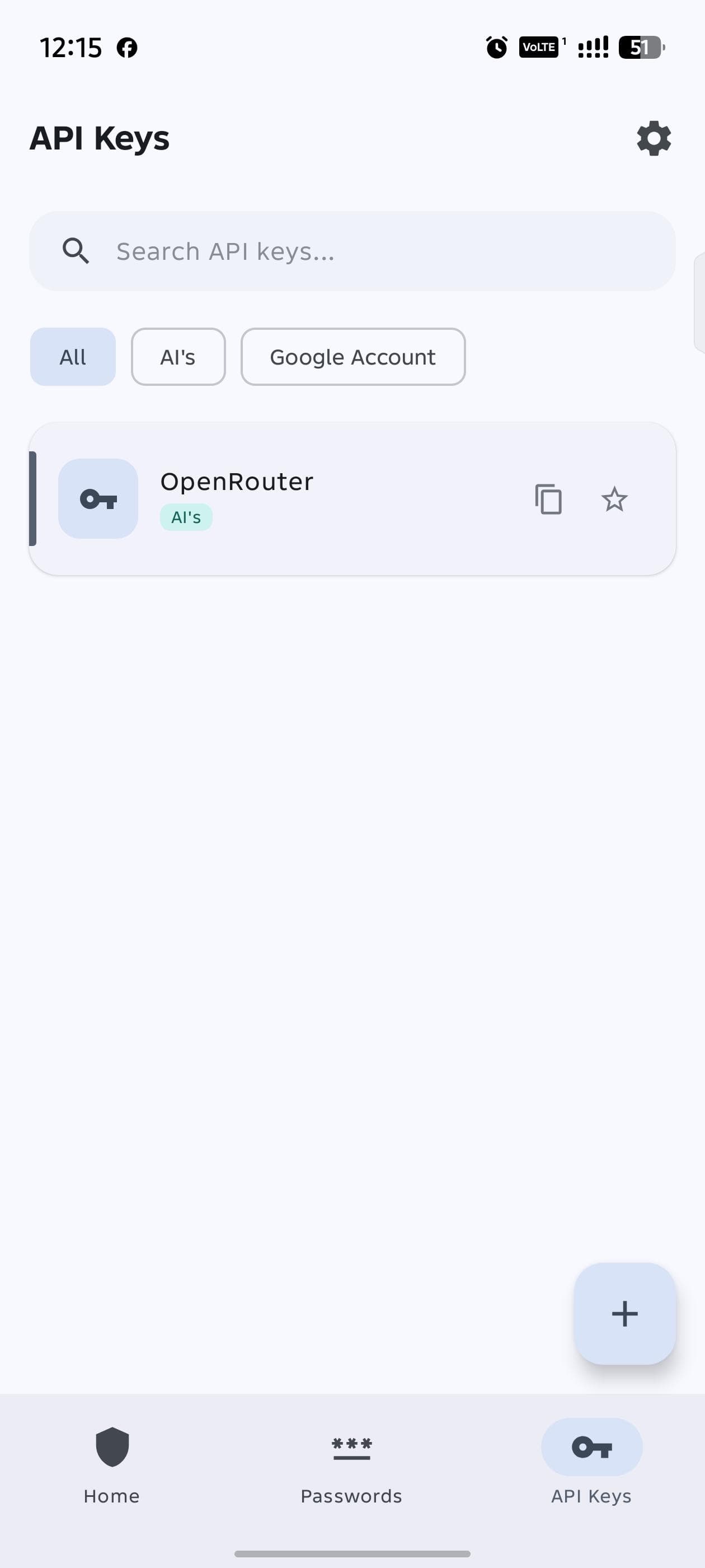 AIPOS Password Manager screenshot 1