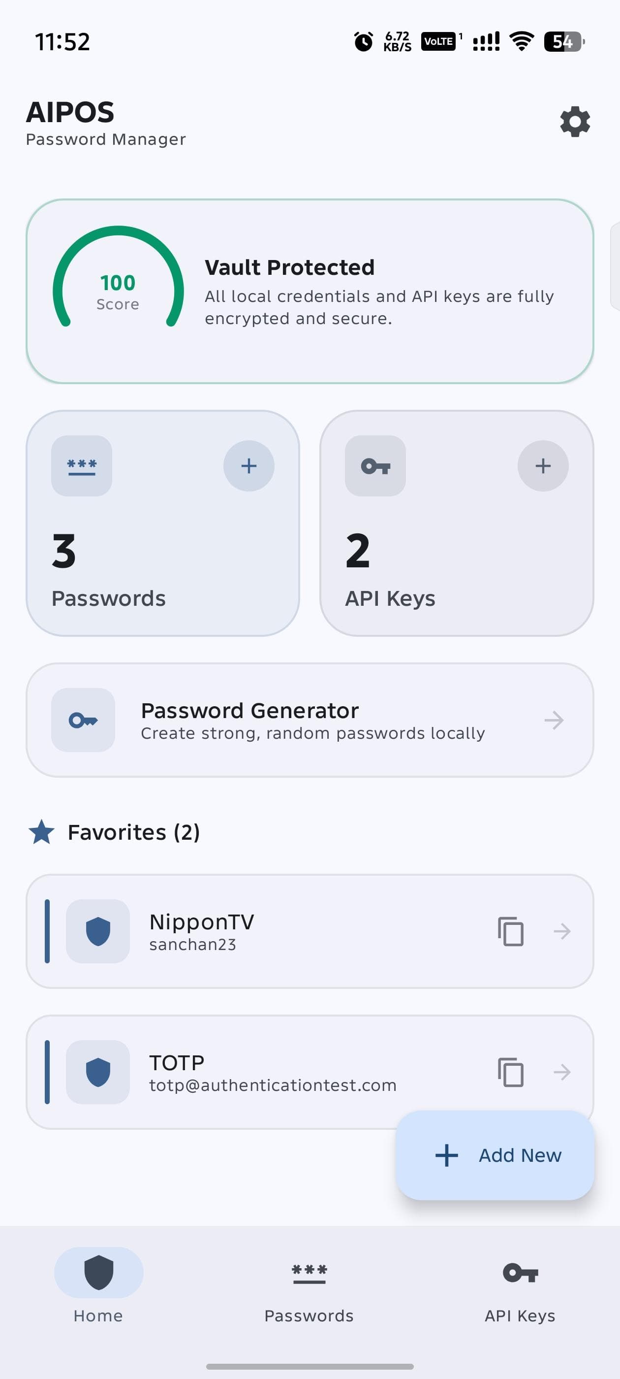 AIPOS Password Manager screenshot 3
