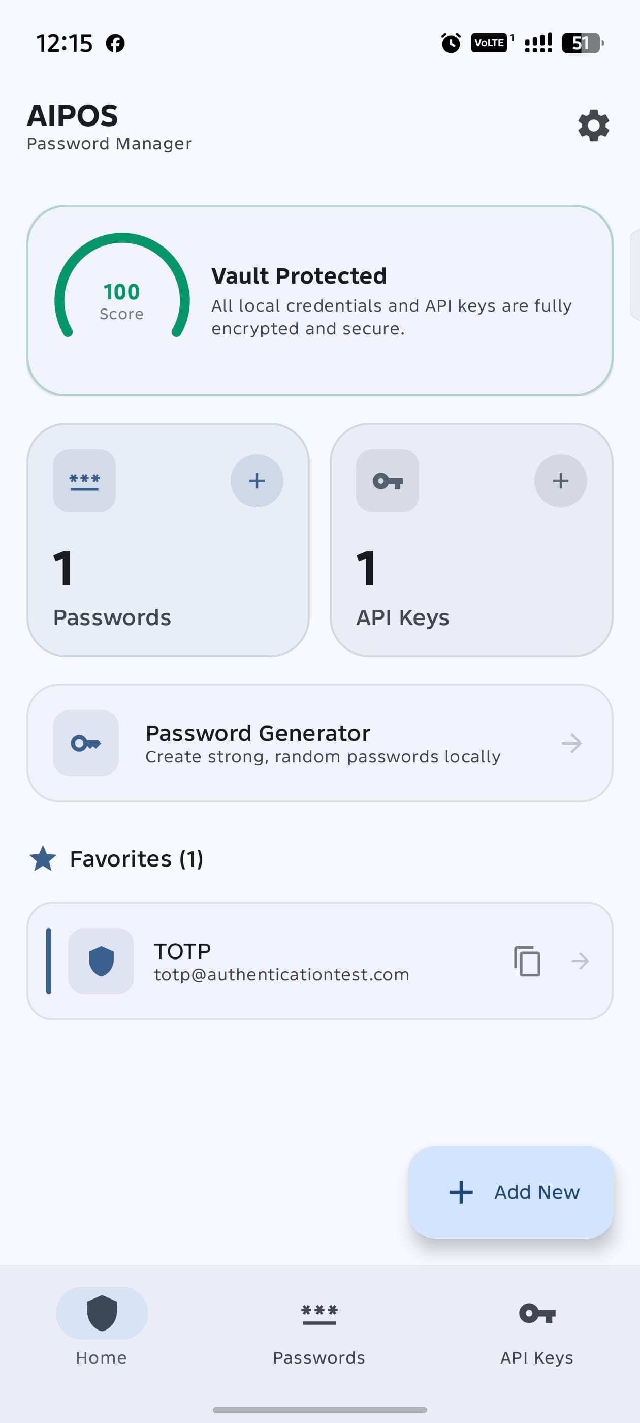 AIPOS Password Manager screenshot 4