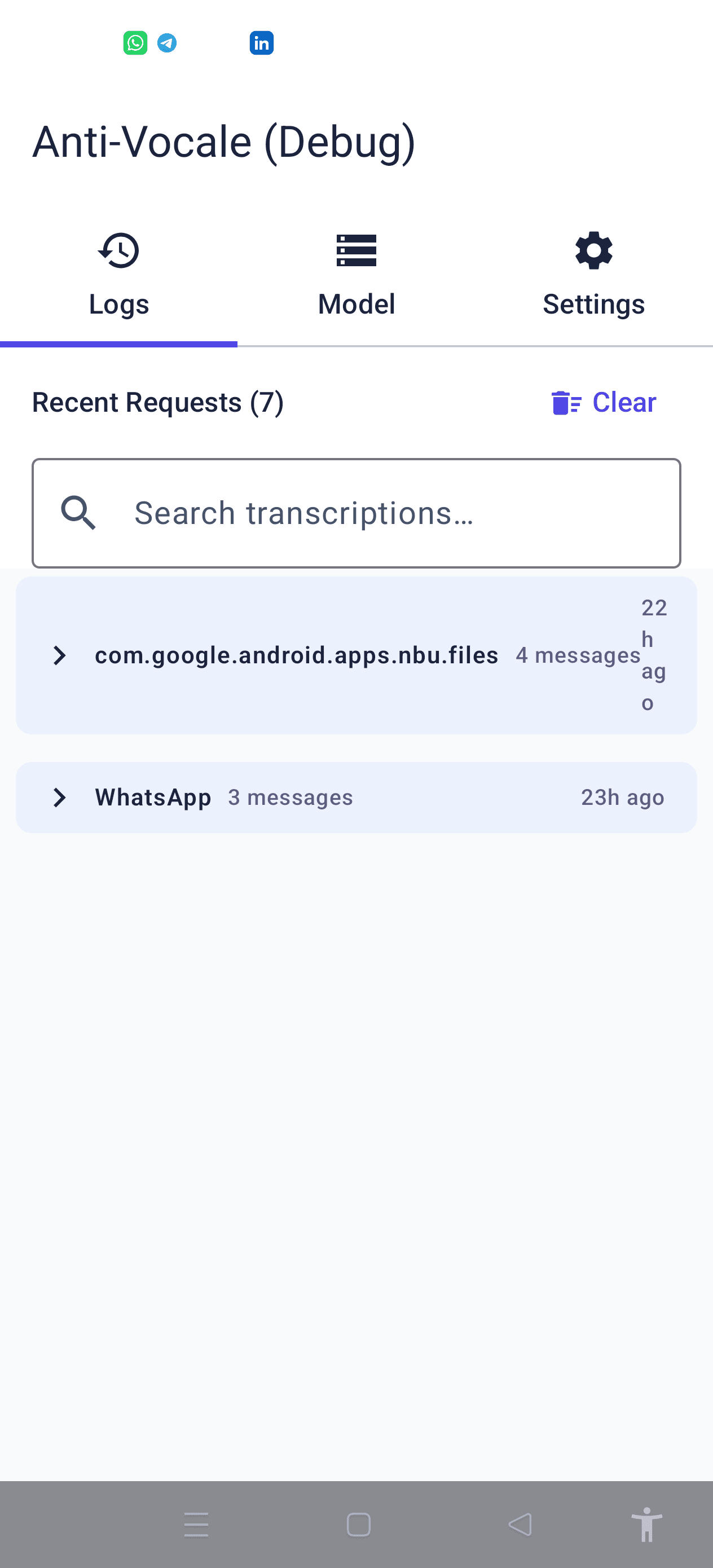 Anti-Vocale screenshot 2