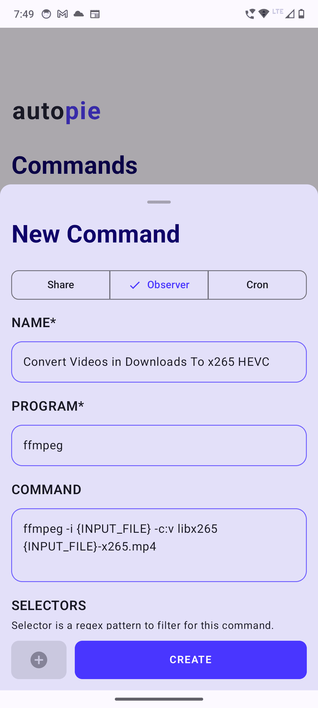 AutoPie screenshot 3