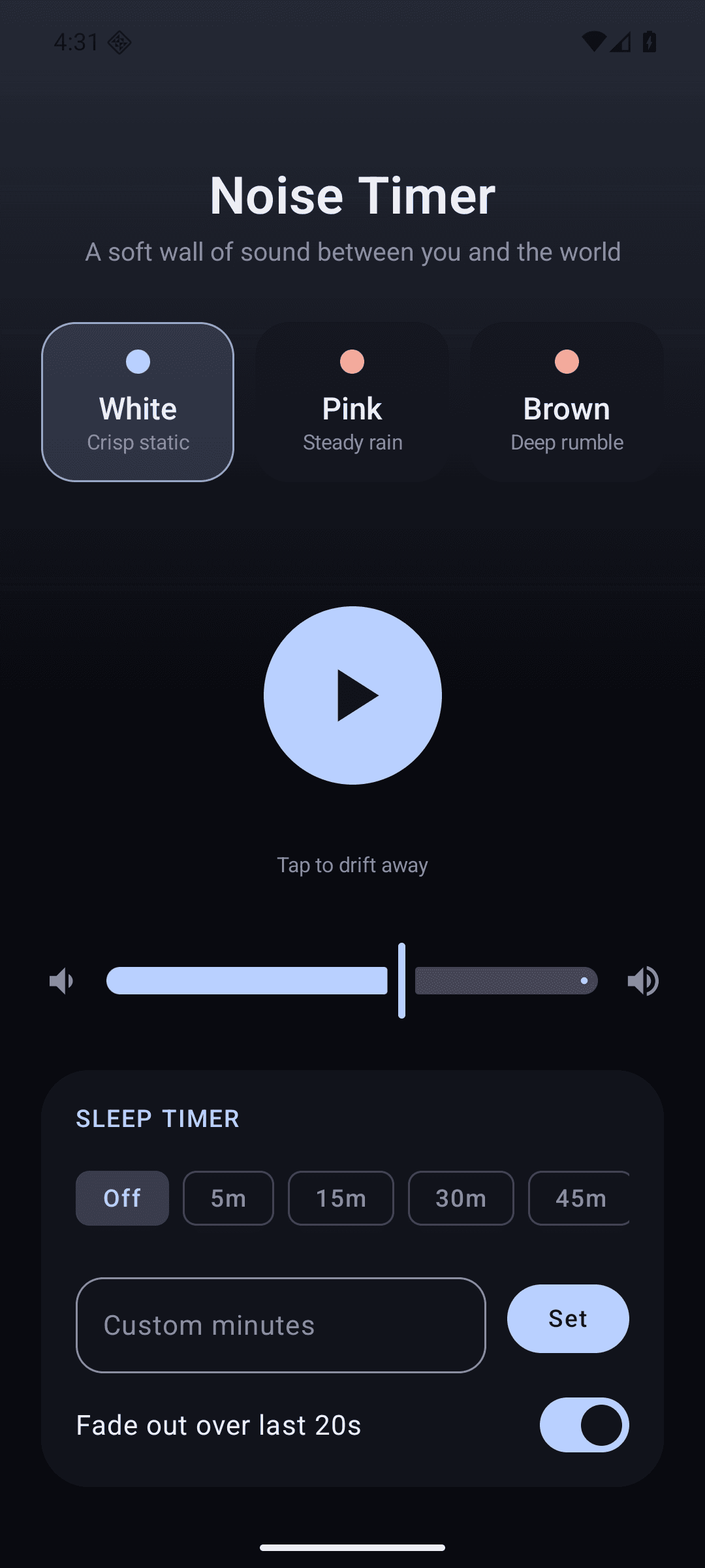 Noise Timer screenshot 1