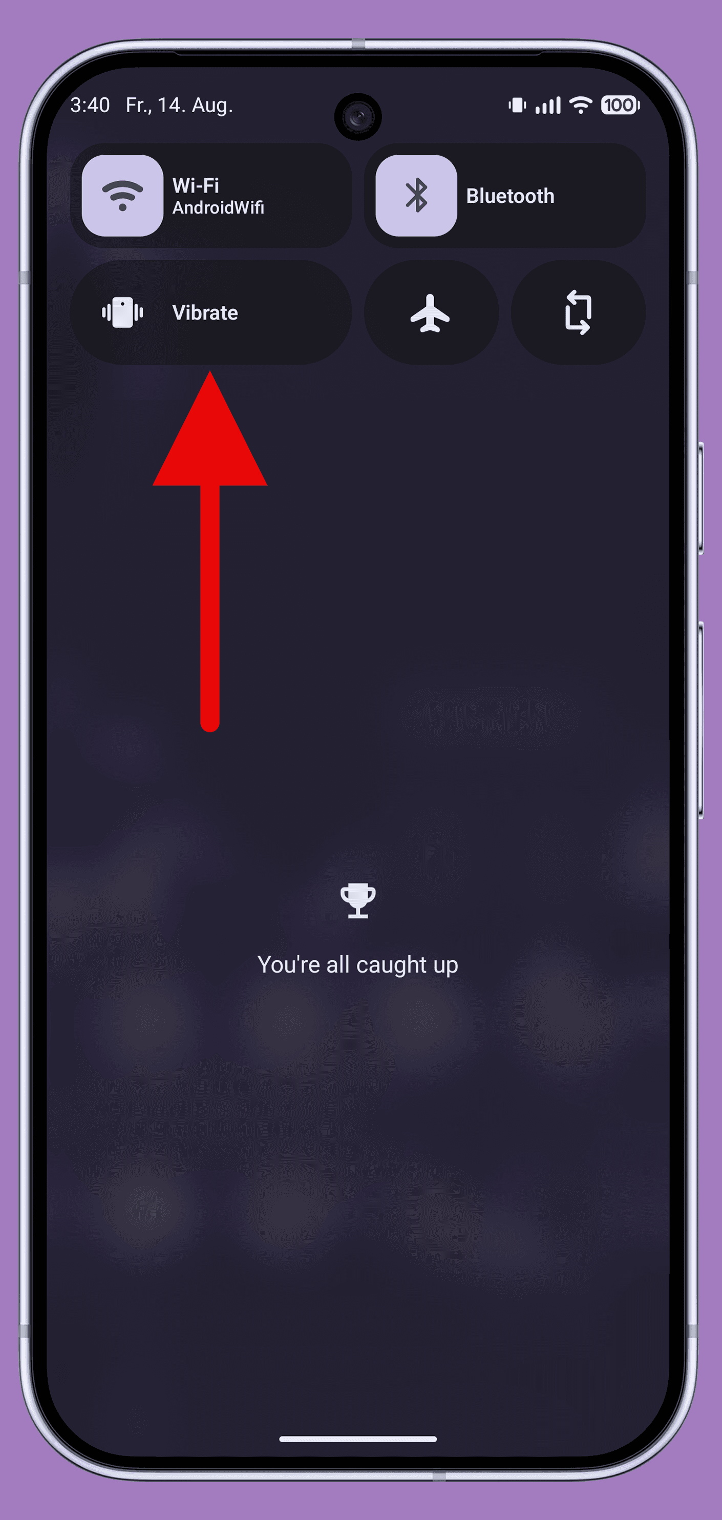Quick Settings Sound Profile screenshot 2
