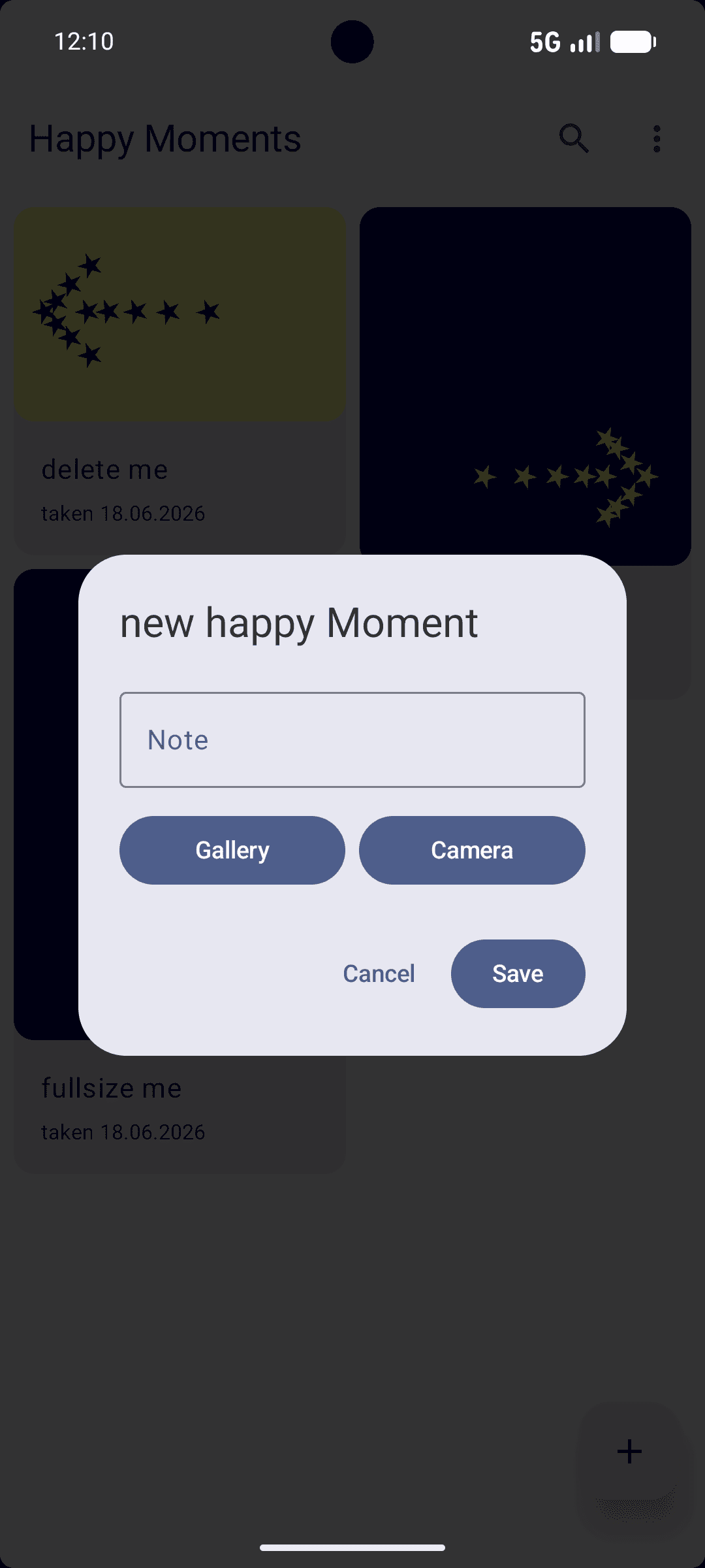 Happy Moments screenshot 3