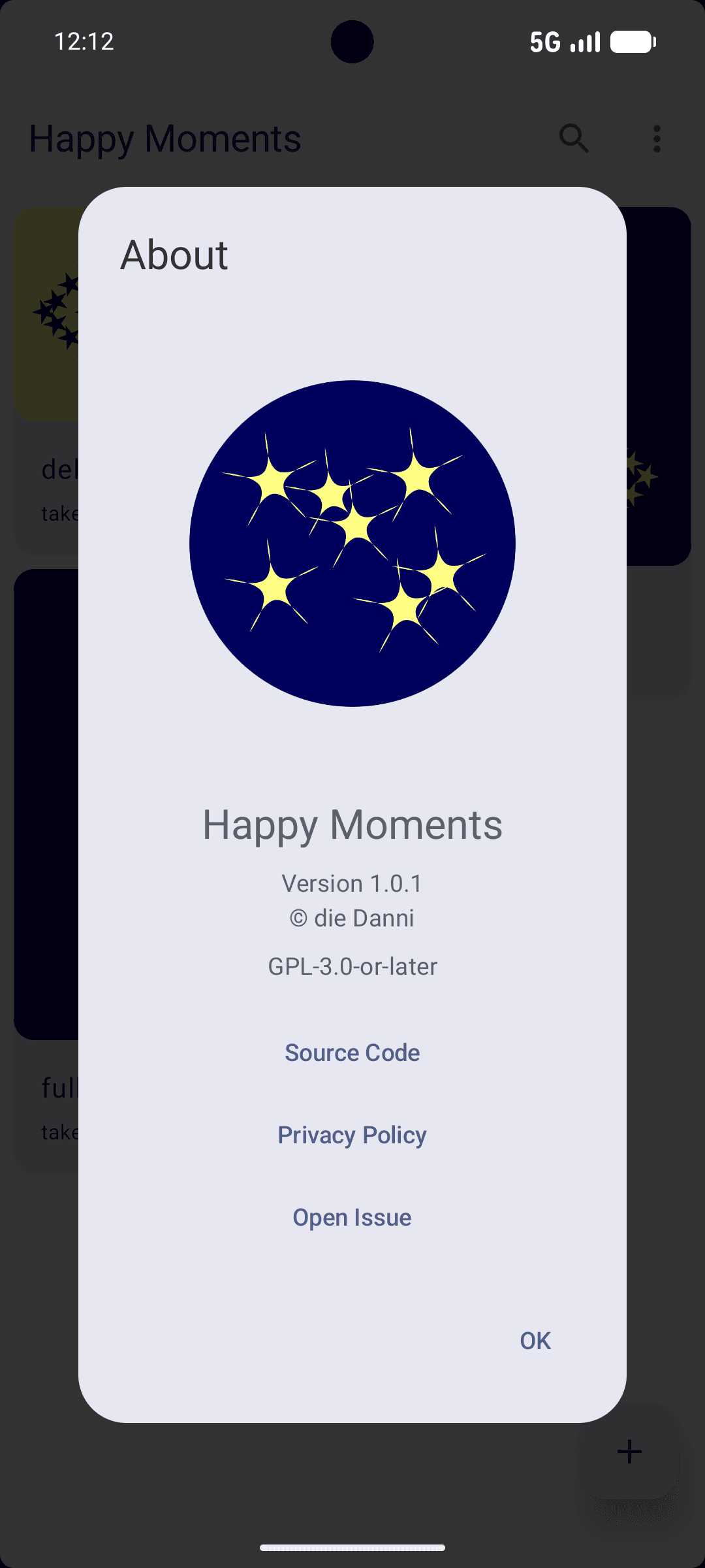 Happy Moments screenshot 4