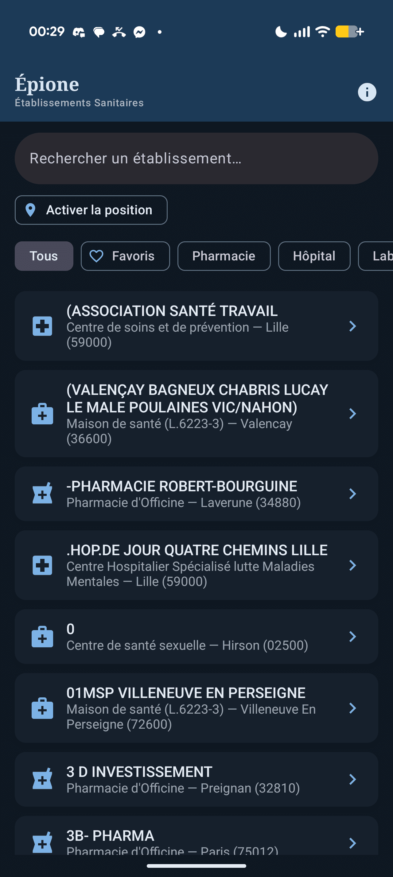 Épione screenshot 1