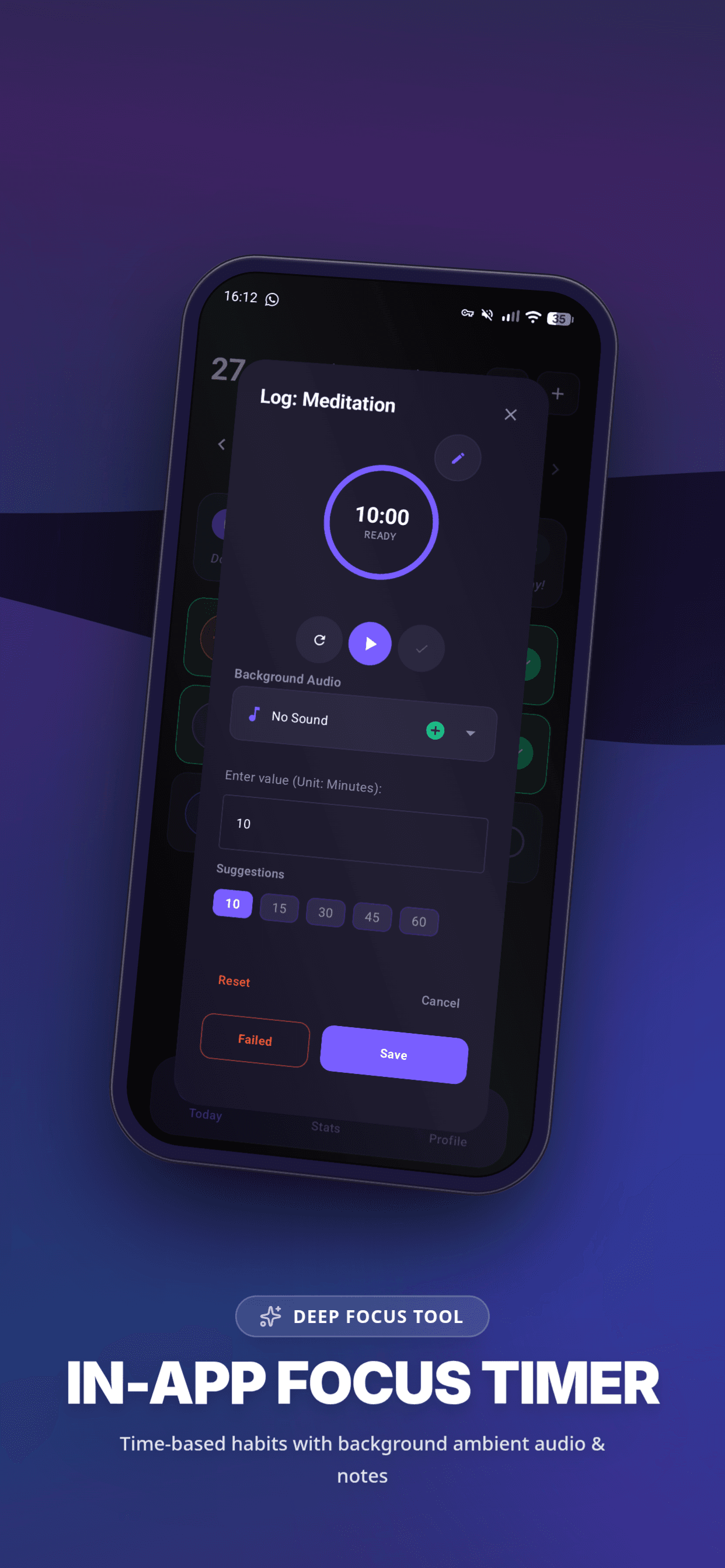 Frequent Habits screenshot 2