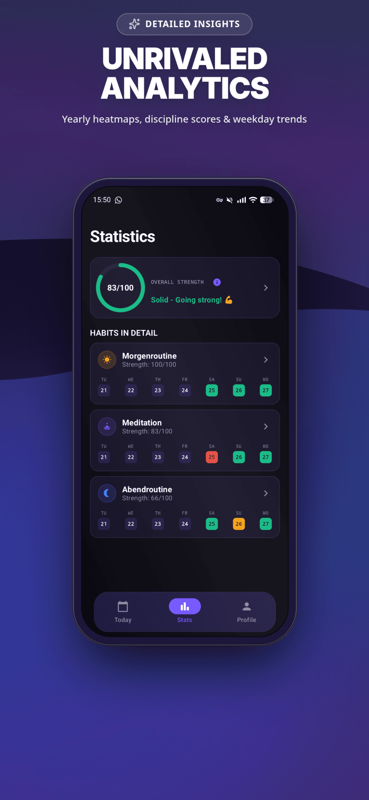 Frequent Habits screenshot 3