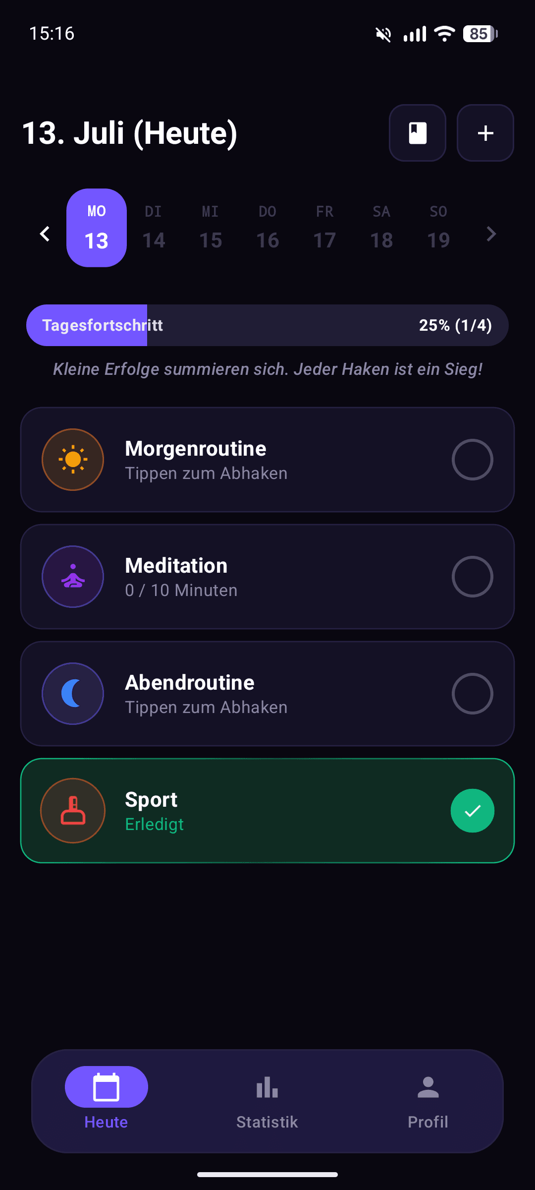 Frequent Habits screenshot 7