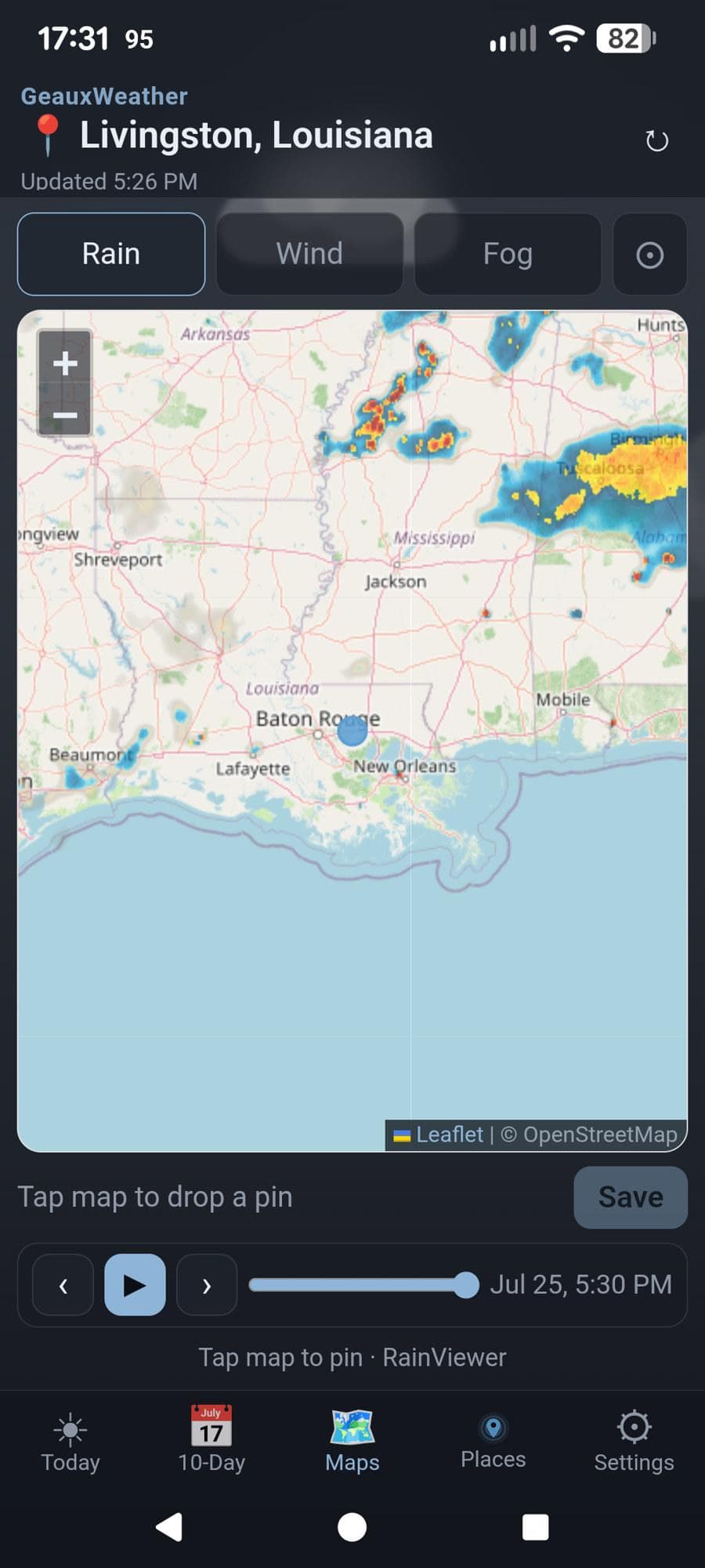 GeauxWeather screenshot 3