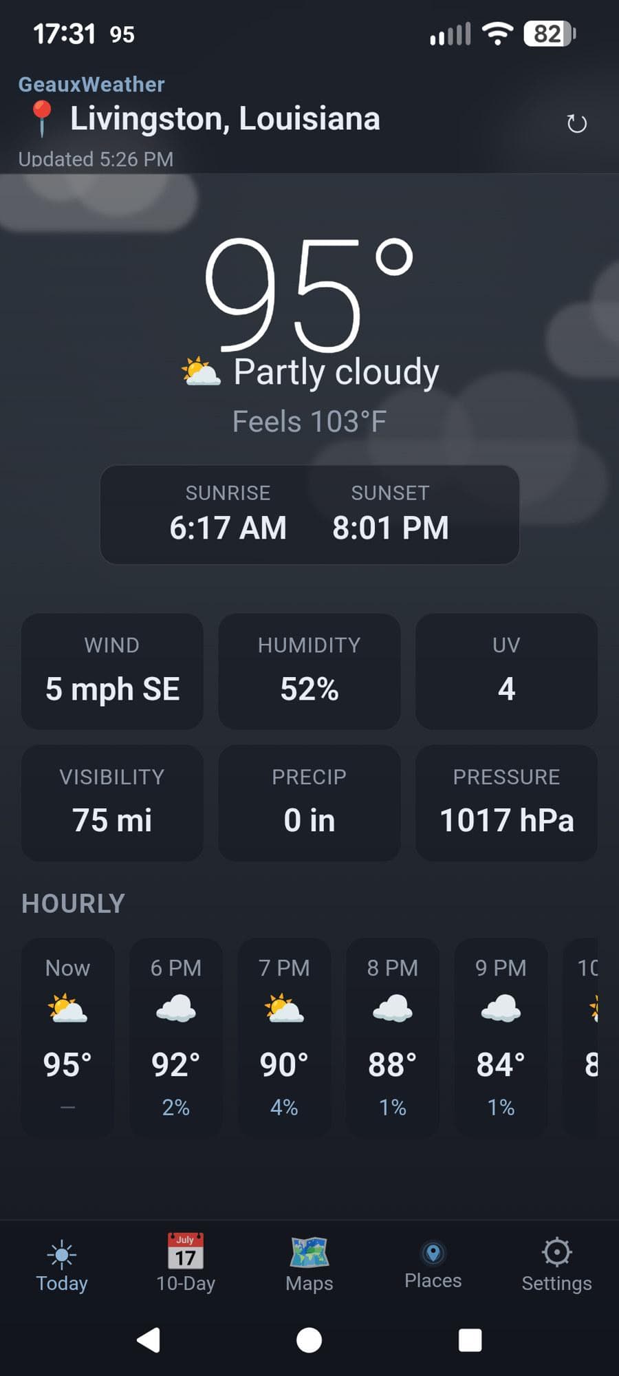 GeauxWeather screenshot 5