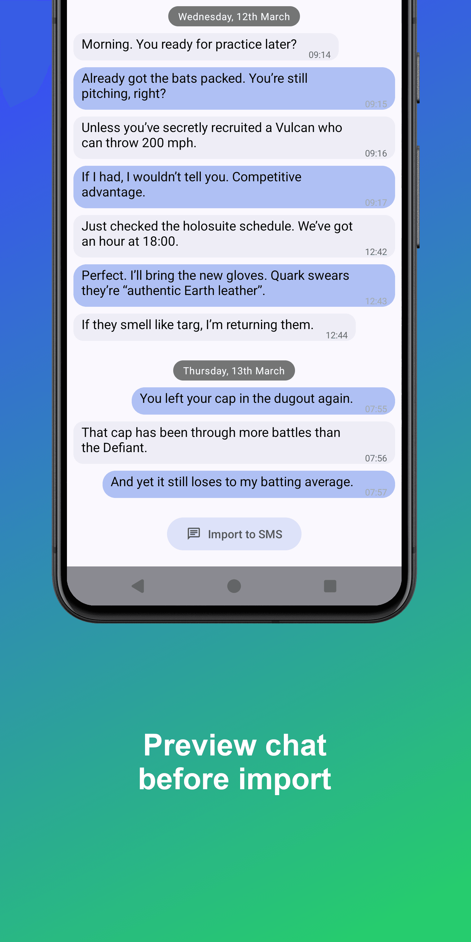 IM2SMS screenshot 5