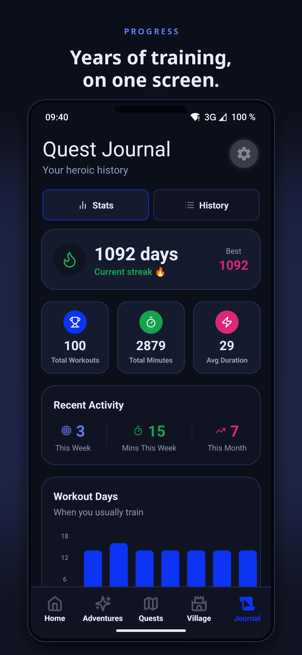 Bati — Fitness RPG screenshot 8