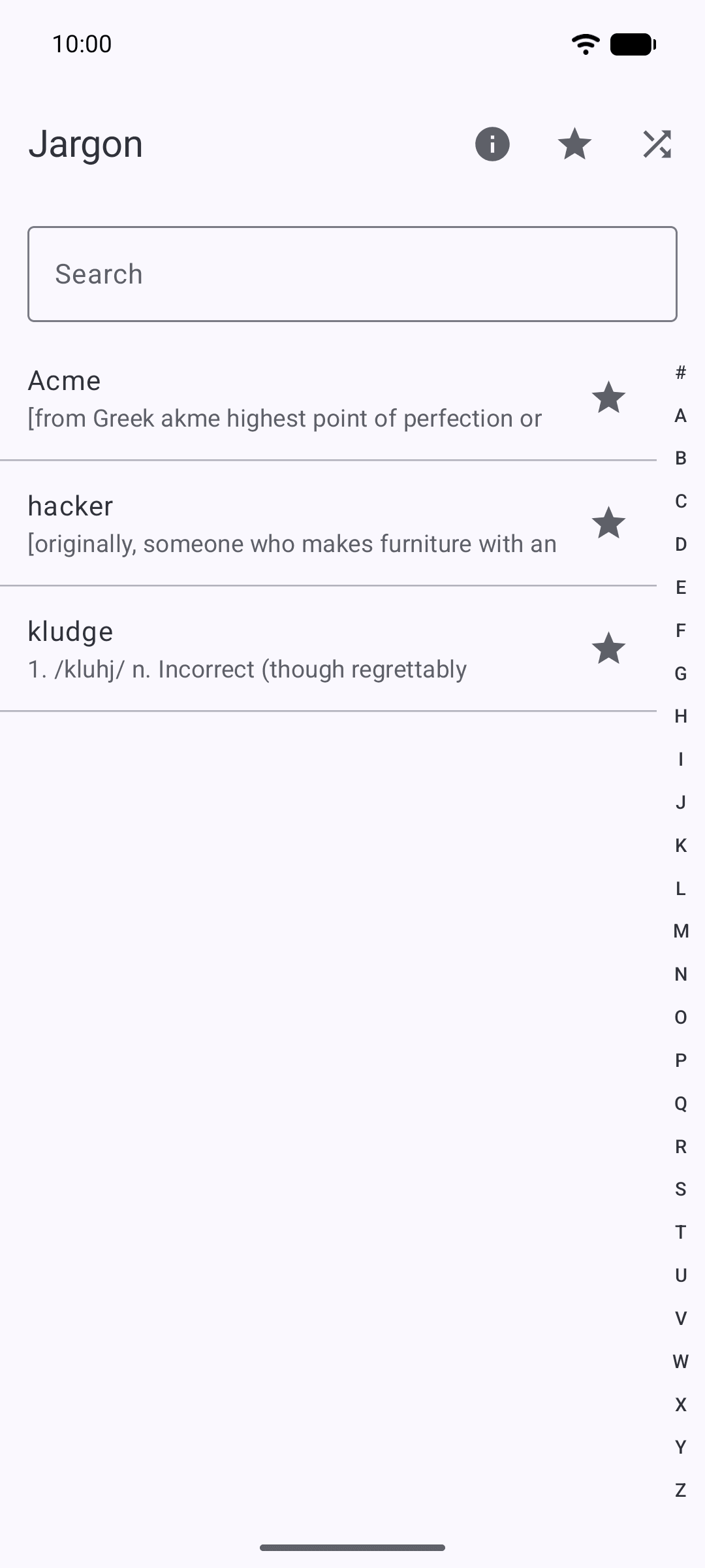 Jargon screenshot 5