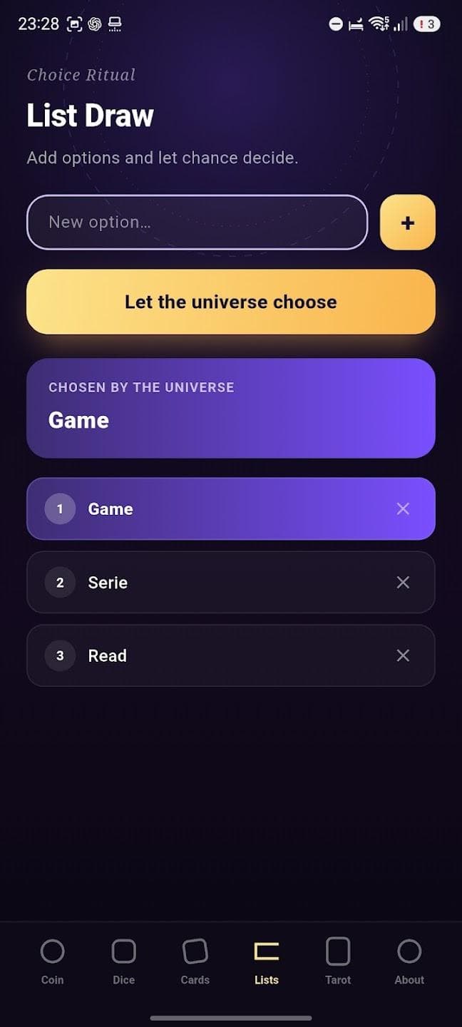 The Universe Decides screenshot 3