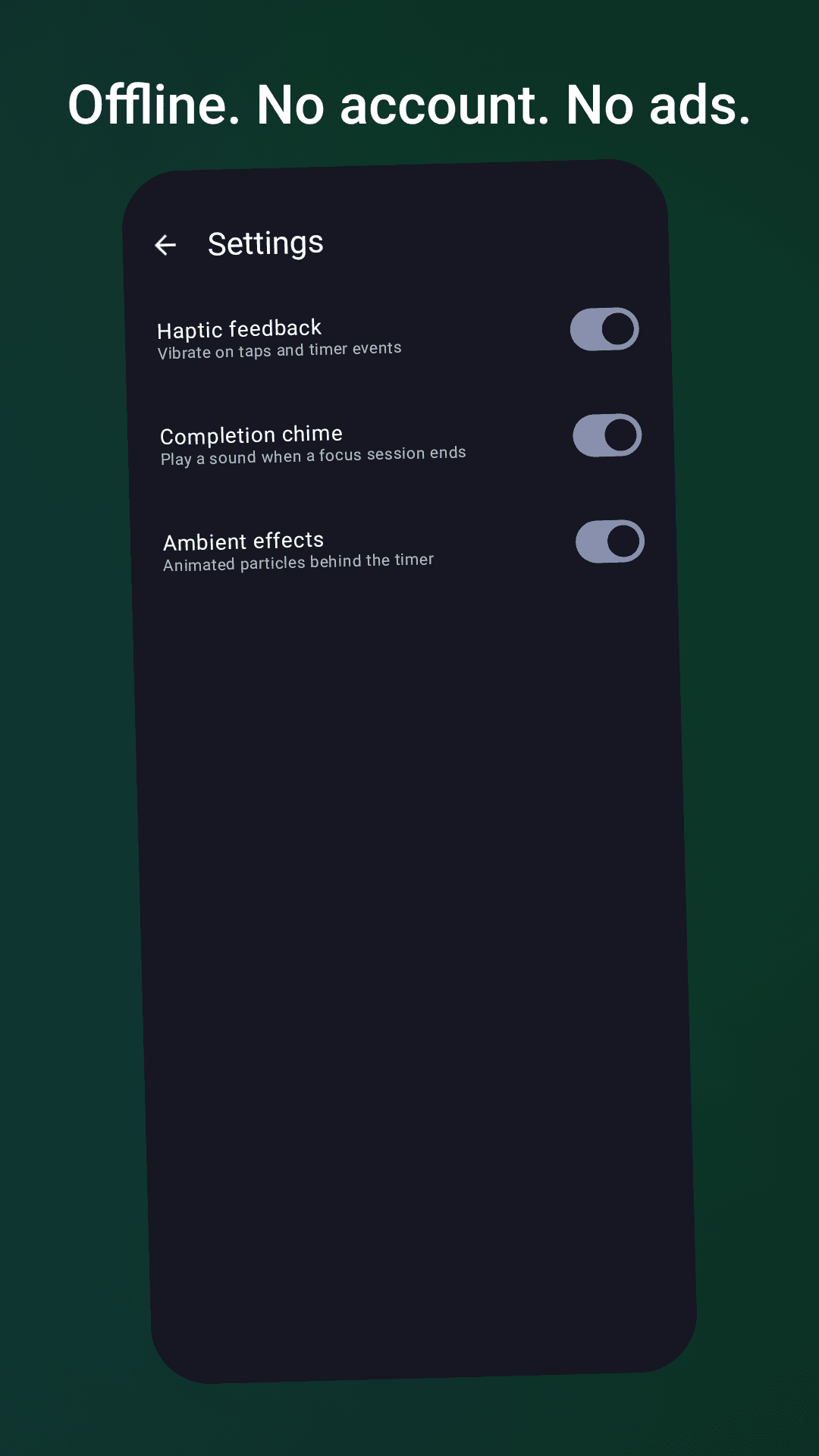 Ambio: Focus Timer & Sounds screenshot 5