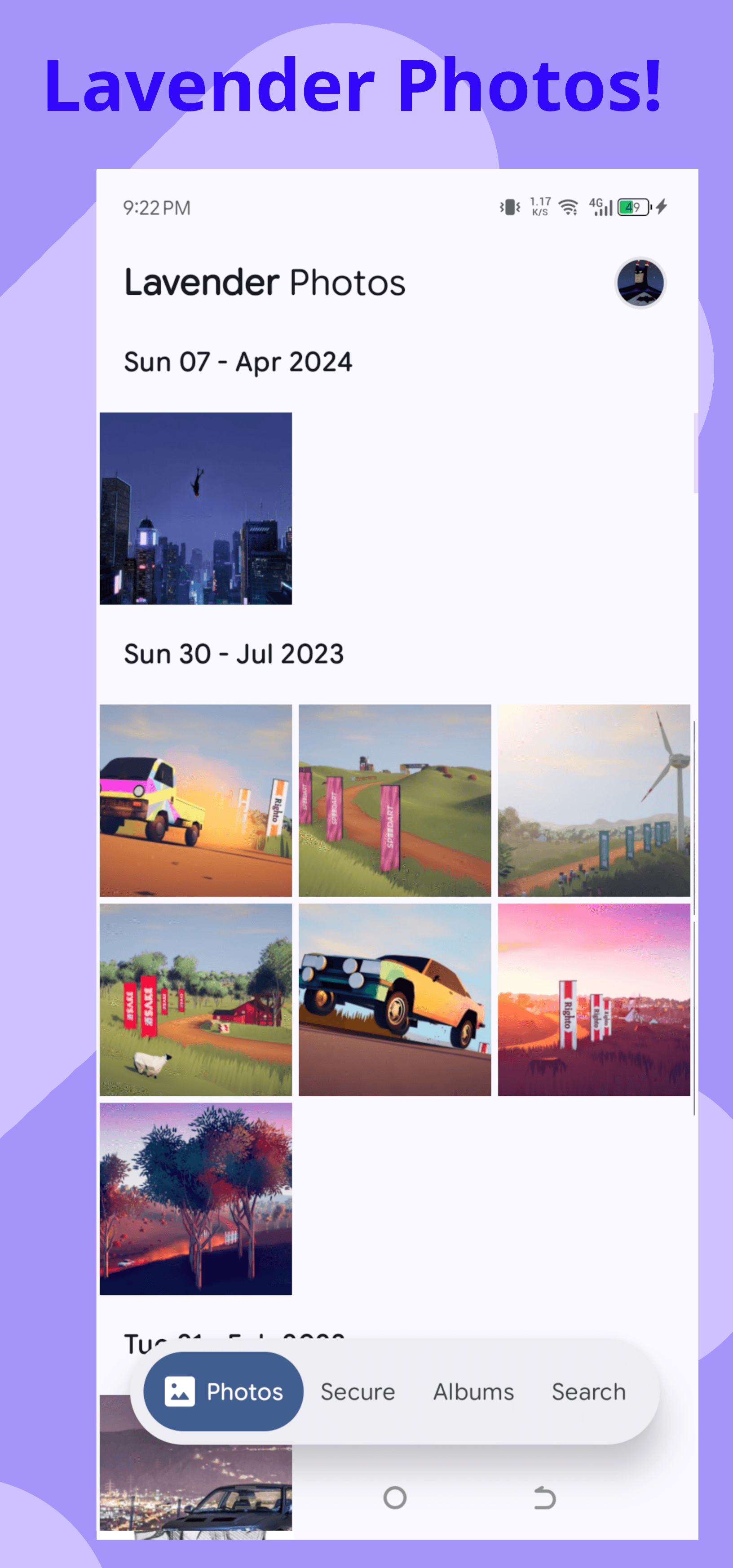 Lavender Photos screenshot 5