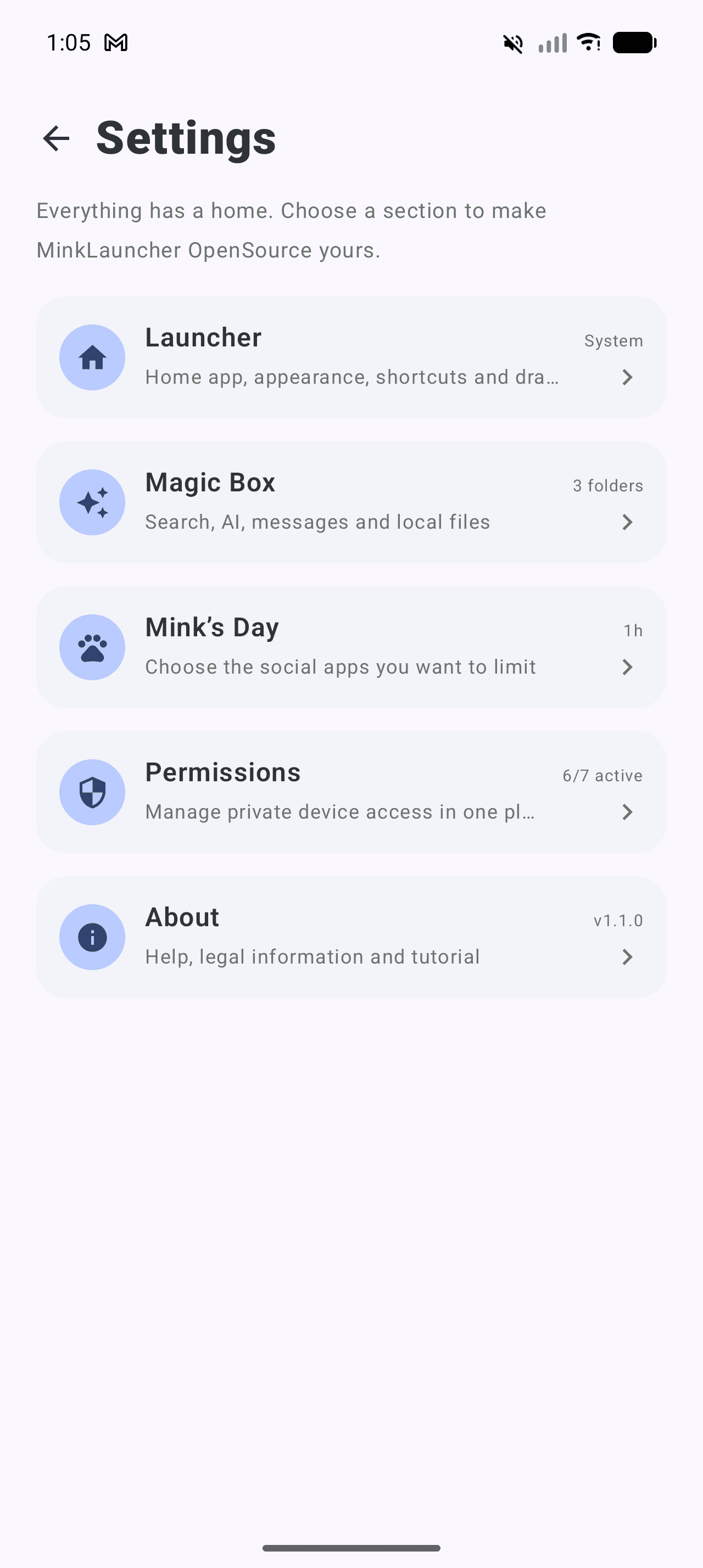 MinkLauncher OpenSource screenshot 4