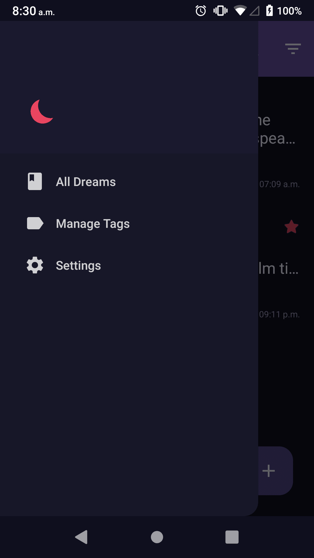 Midnight screenshot 1