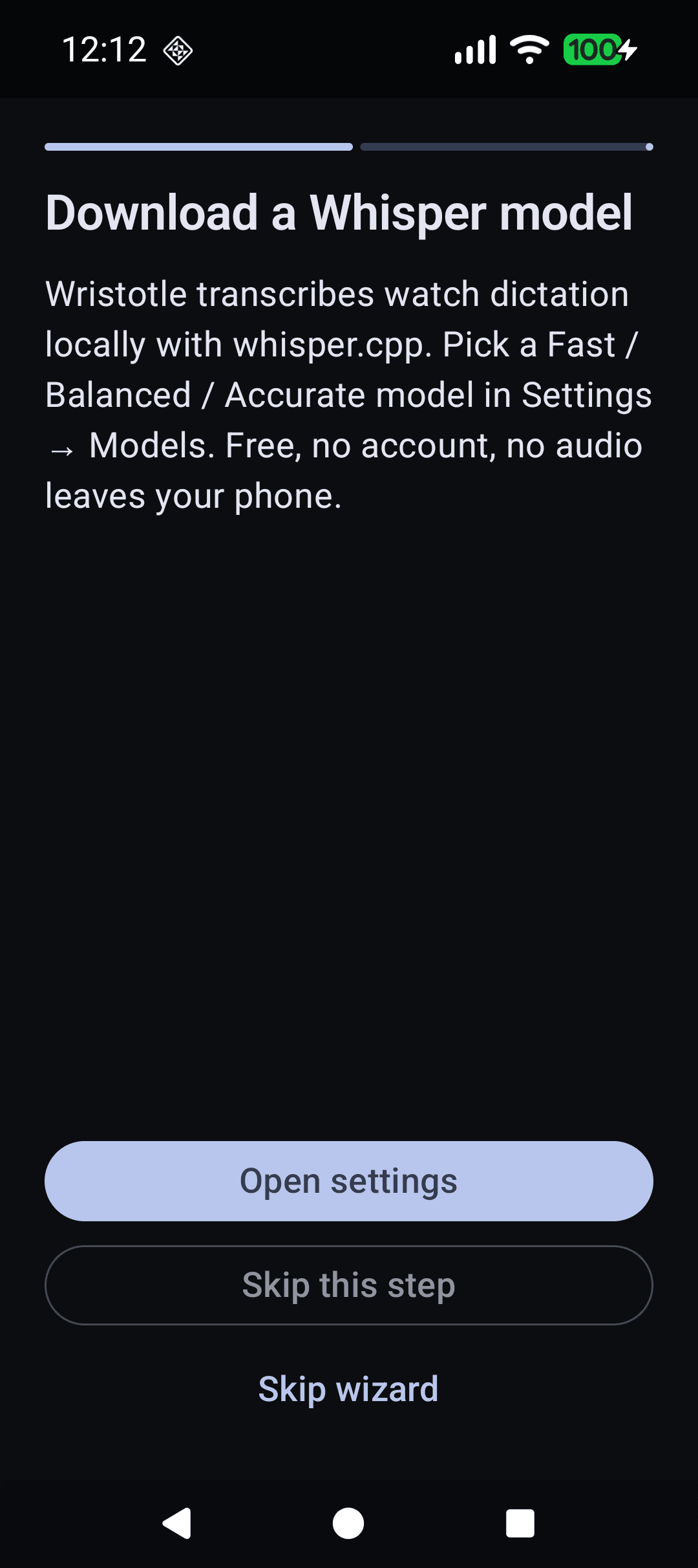 Wristotle Companion screenshot 1