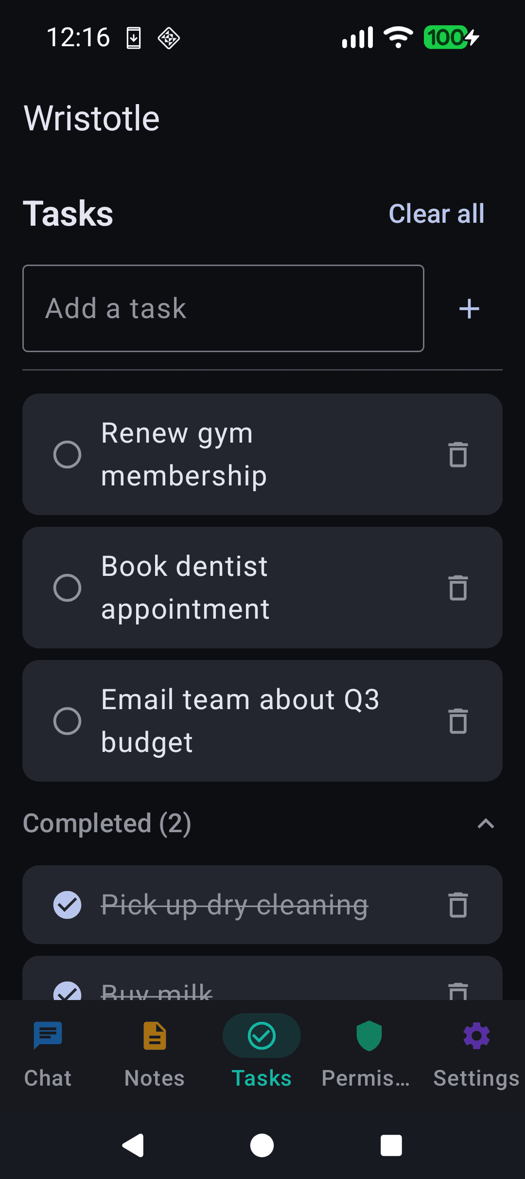 Wristotle Companion screenshot 4