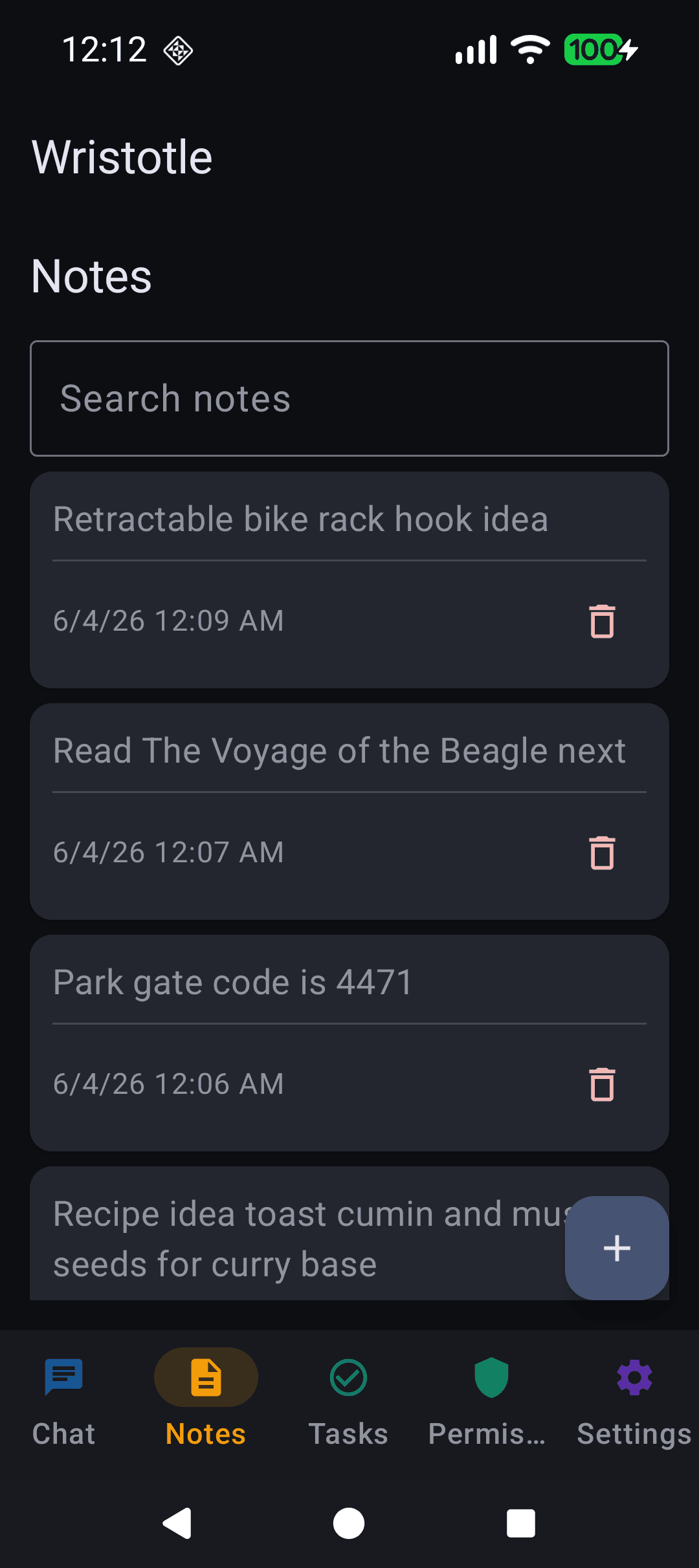 Wristotle Companion screenshot 5