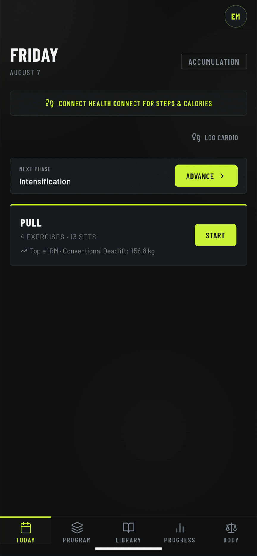 LimeLog screenshot 1