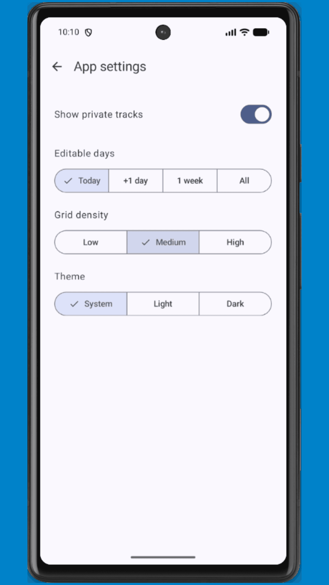 Tickdroid screenshot 2