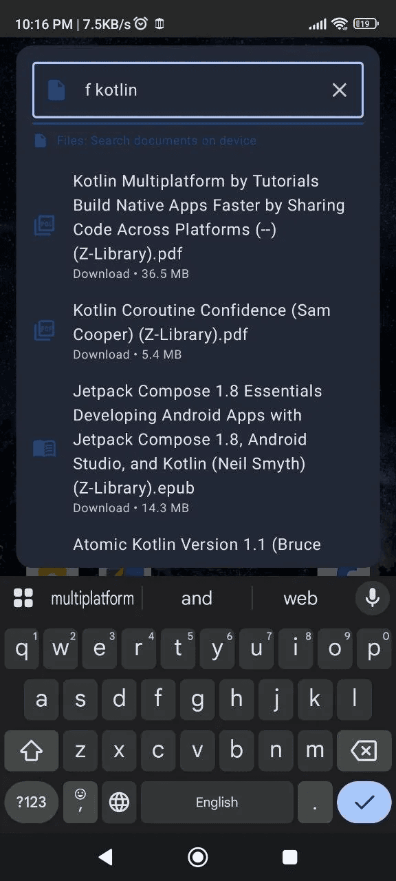 Milki Launcher screenshot 2