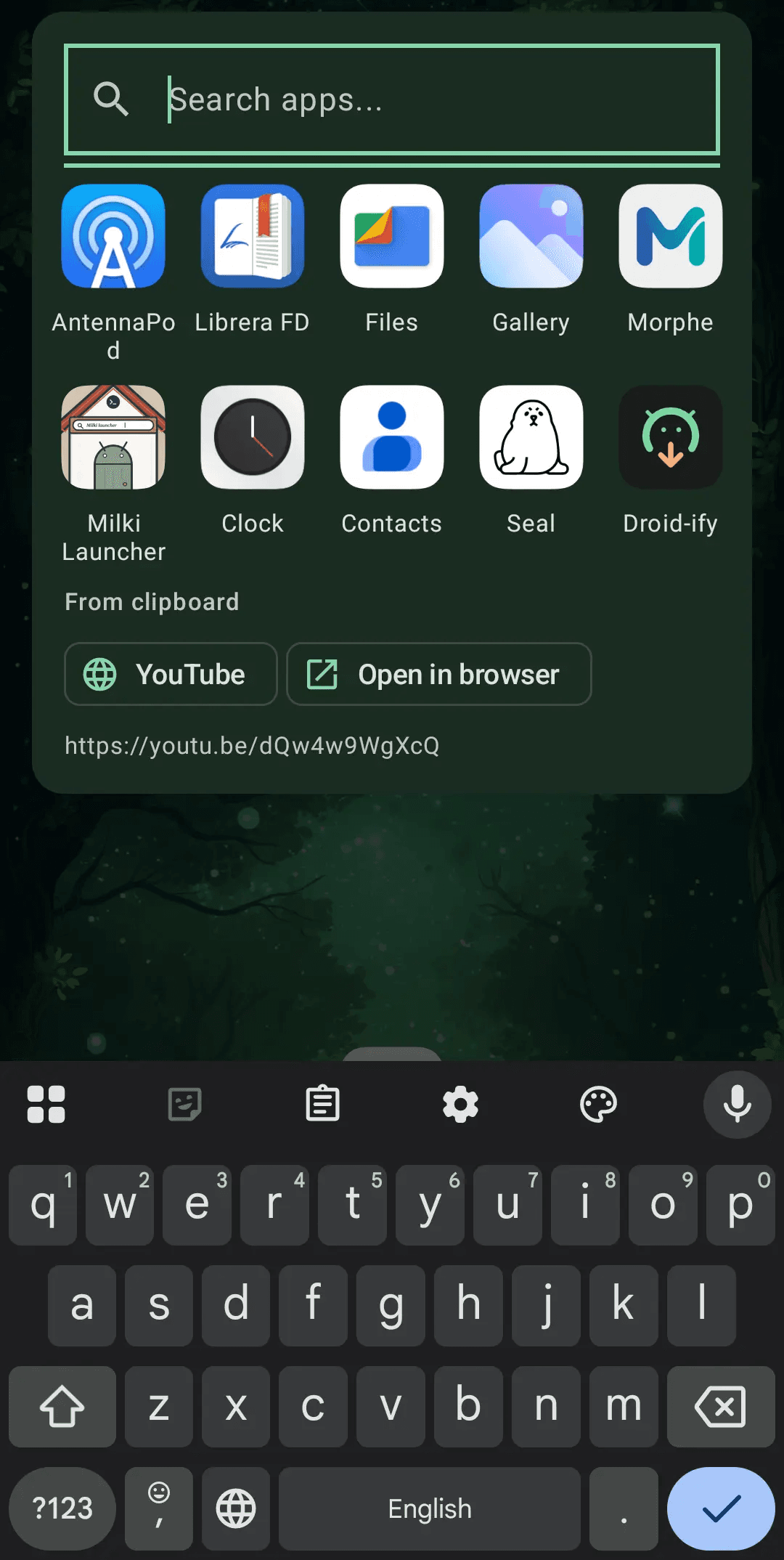 Milki Launcher screenshot 4