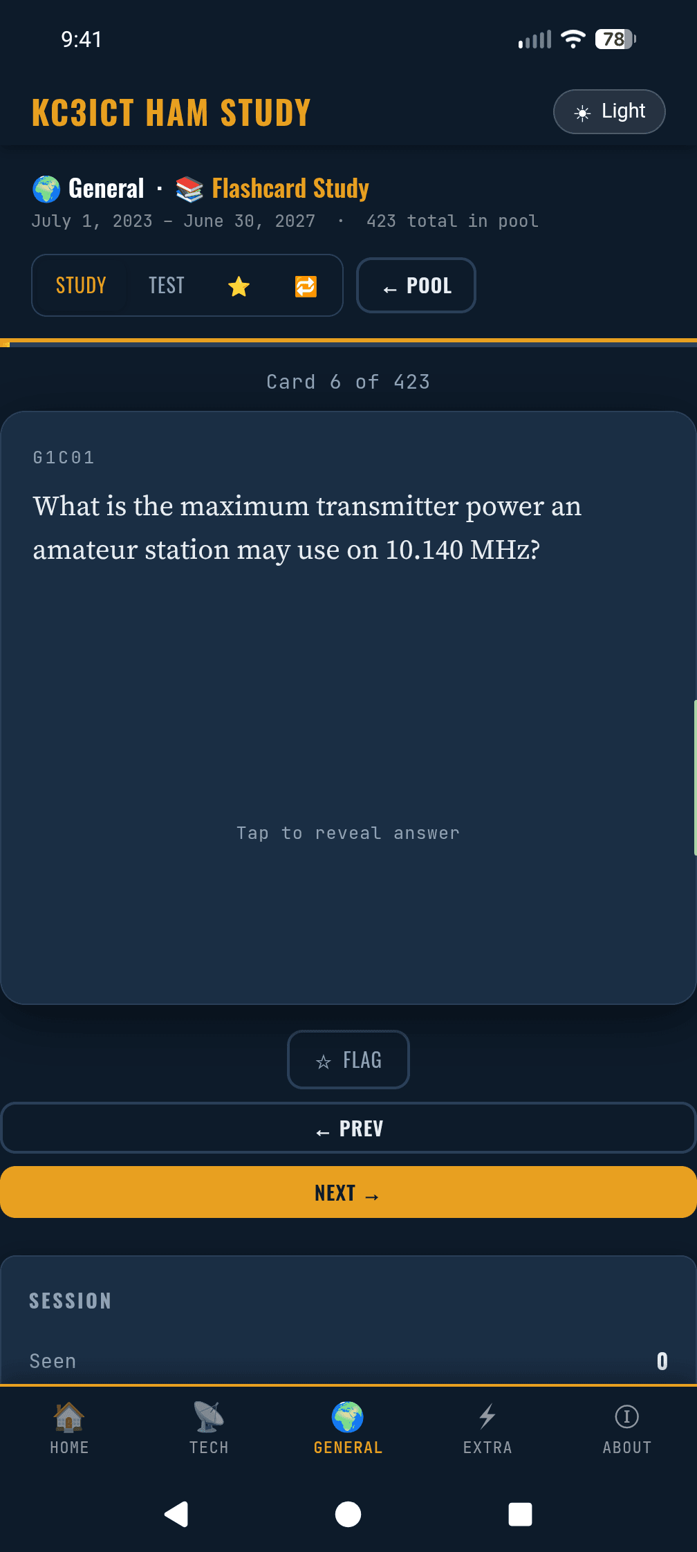 KC3ICT Ham Study screenshot 5