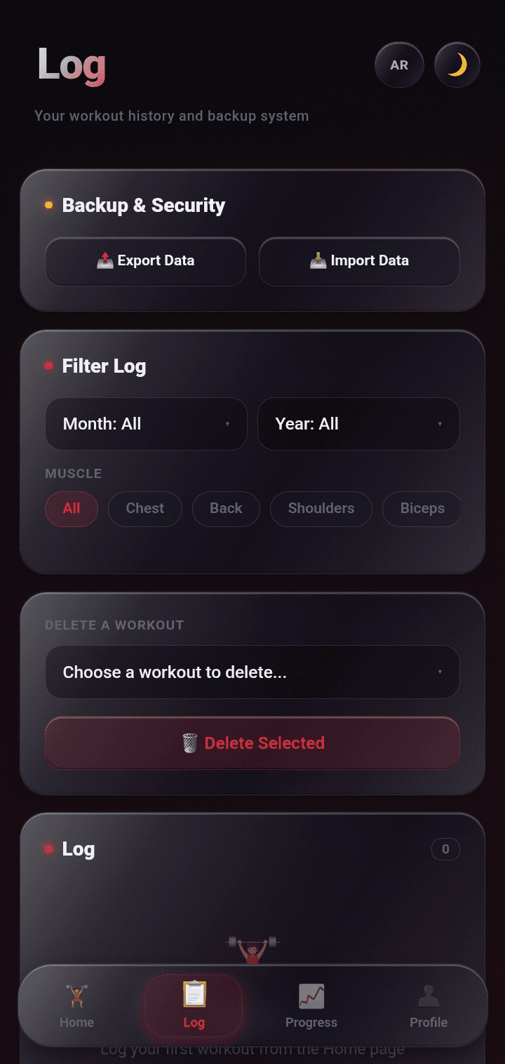 Noir Gym screenshot 3