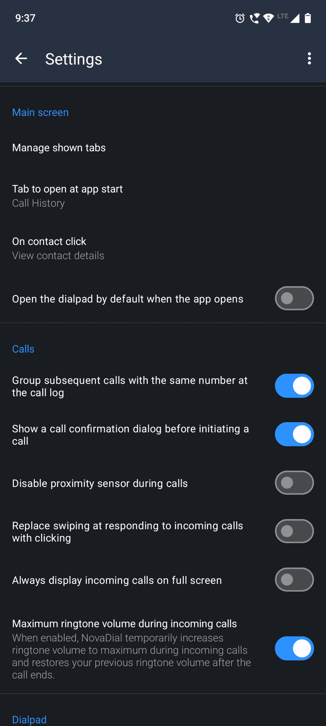 NovaDial screenshot 7