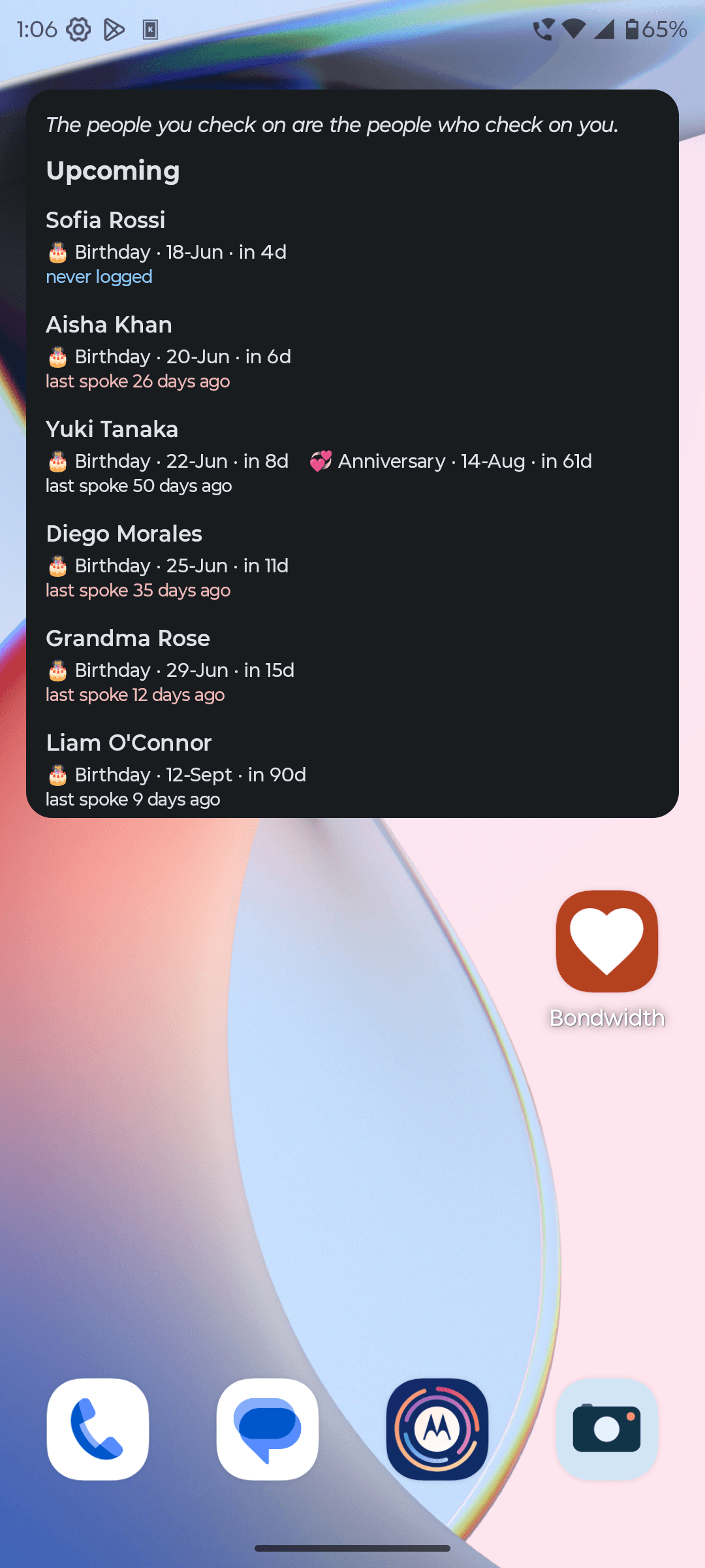 Bondwidth screenshot 8