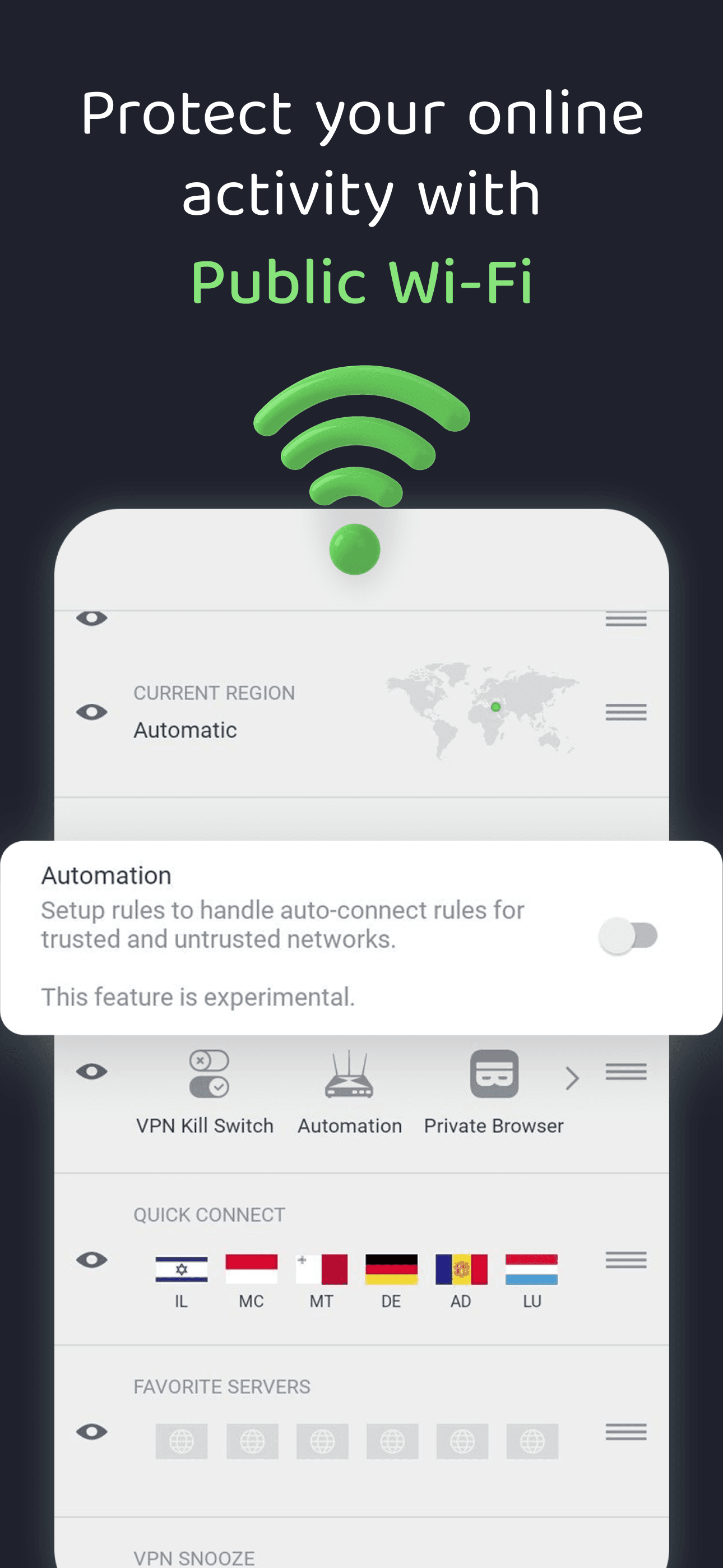 Private Internet Access VPN screenshot 5