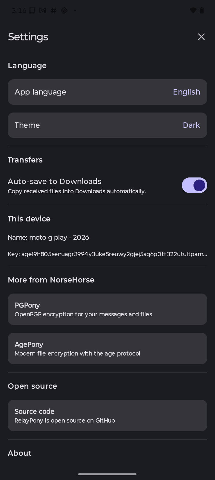 RelayPony screenshot 4