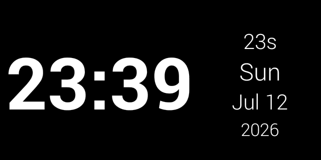 ReteClock screenshot 2