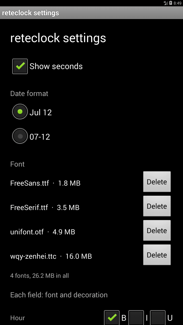 ReteClock screenshot 7