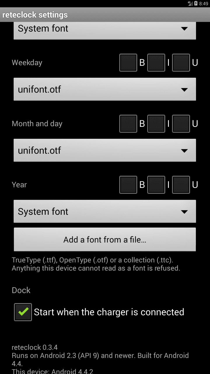 ReteClock screenshot 8